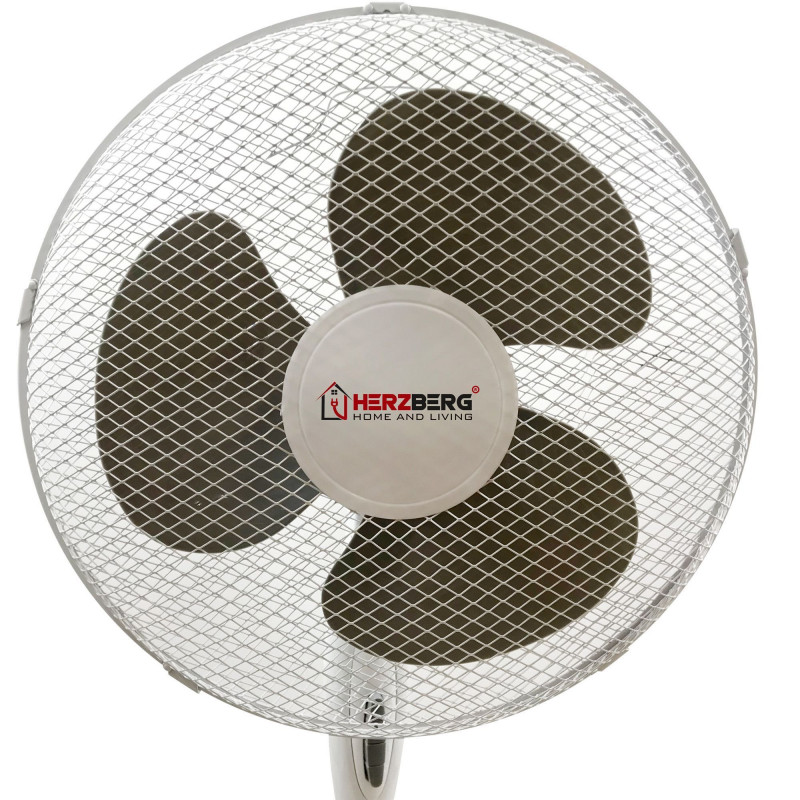 Herzberg HG-8018: Ventilateur sur pied pour ventilateur de plancher - Grade B -