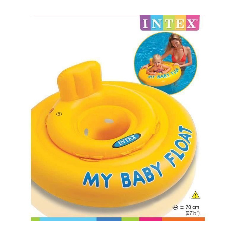 INTEX Bouee gonflable pour bebe piscine Culotte Baby Float