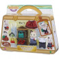 SYLVANIAN FAMILIES 5462 La Valisette De Mode Et Grande Soeur Chat Bicolore