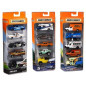 MATCHBOX Pack de 5 vehicules - C1817 - Petites Voitures - 3 ans et +