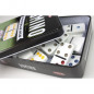 TACTIC Domino Double 6 - Boite Metal