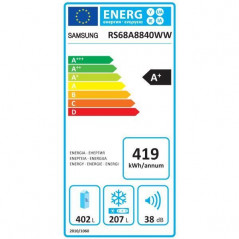 Samsung ref US 617L - F - TWC- WD - Finition int. premium - Clayette porte-bout SAMSUNG - RS68A8840WW