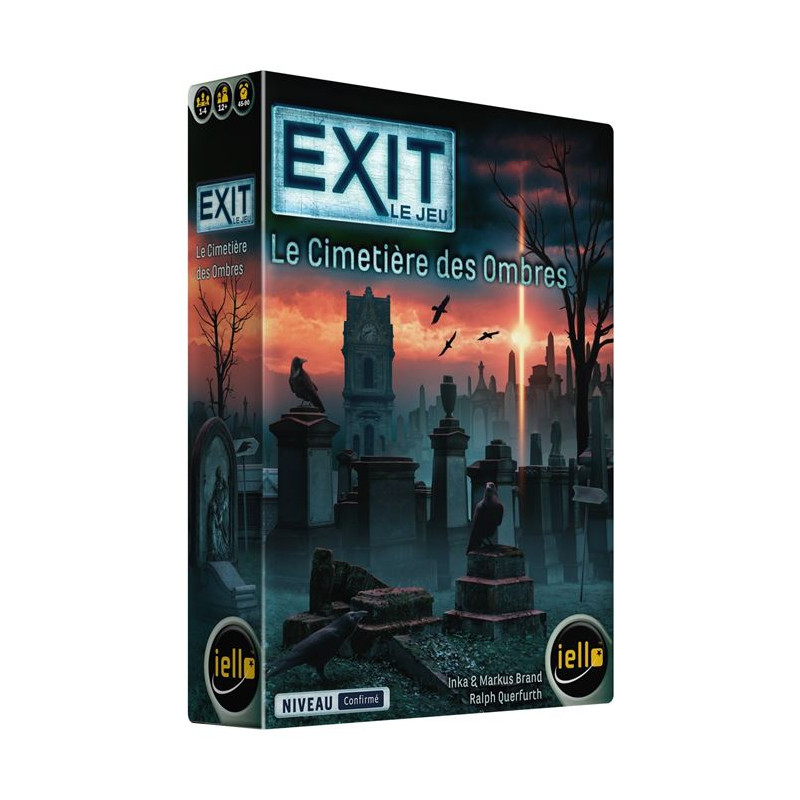 Jeu d escape game Iello Exit Le Cimetière des Ombres