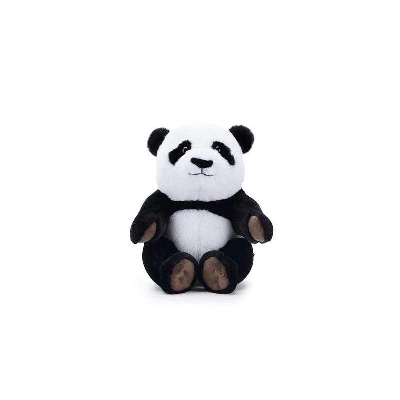 Animal en peluche National Geographic Panda Noir et Blanc 25 cm