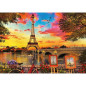 EDUCA Puzzle 3000 Coucher De Soleil A Paris