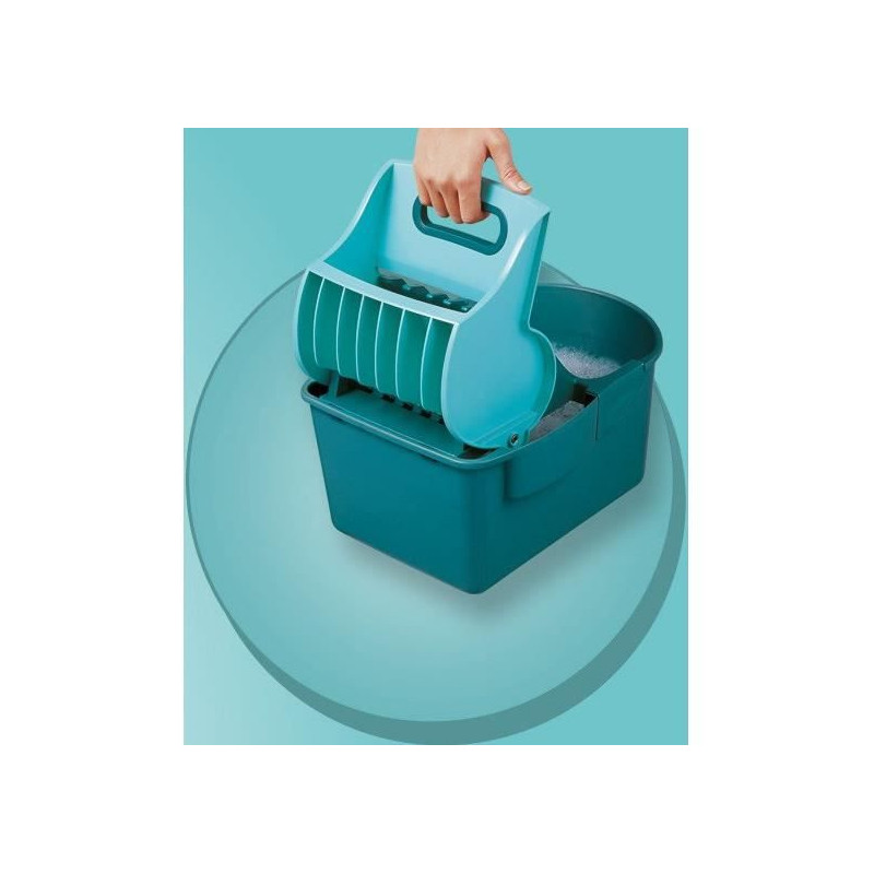 LEIFHEIT Clean Twist M Ergo 52120 Kit de nettoyage sol - Balai à plat lave  sol avec