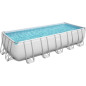 Piscine hors sol Power Steel 640 x 274 x 132 cm, filtre a cartouche, echele, bache, diffuseur Chemconnect