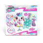 Peluche Airbrush Chiot a personnaliser - Peluche spray art avec feutres et pochoirs - OFG 249 - Canal Toys