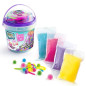 Fidget Bucket - 4 Méga Slimes - Canal Toys