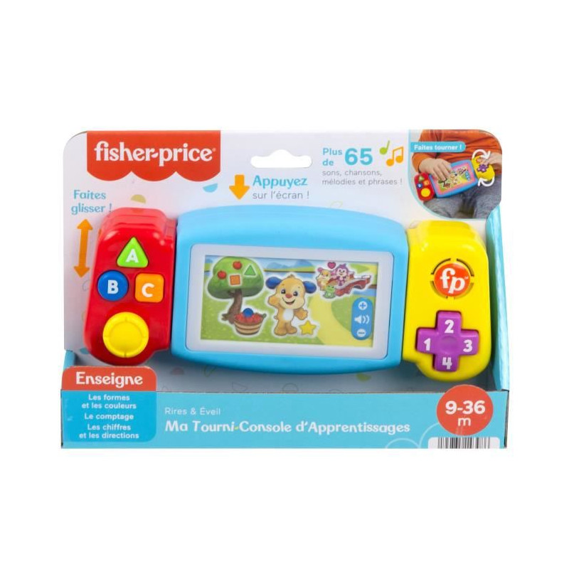 Fisherprice - Tourni Console D'Apprentissage - Jouet 1Er Age D'Éveil - 9 Mois Et +