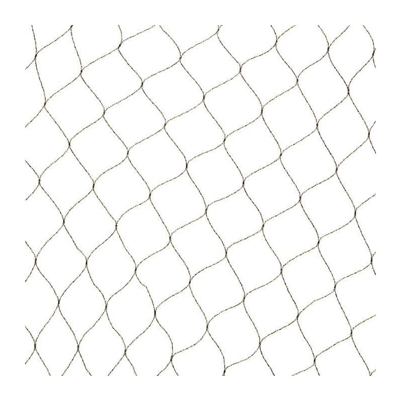 Filet anti-oiseaux Primo 5x2m en maille tricotée polyéthylene 12gr/m² noir