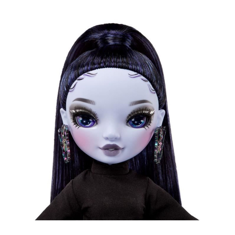 Rainbow High - Shadow High Fashion Doll - Reina Glitch Crowne (Midnight) Série 2