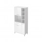 ECO Buffet de cuisine L 80 cm - Blanc brillant