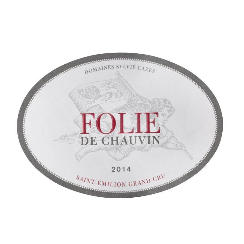 Folie de Chauvin 2014 Saint-Emilion Grand Cru - Vin rouge de Bordeaux