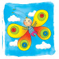 GOKI Wooden Layers Puzzle-Butterfly