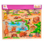 Eichhorn Wooden Mega Stud Puzzle