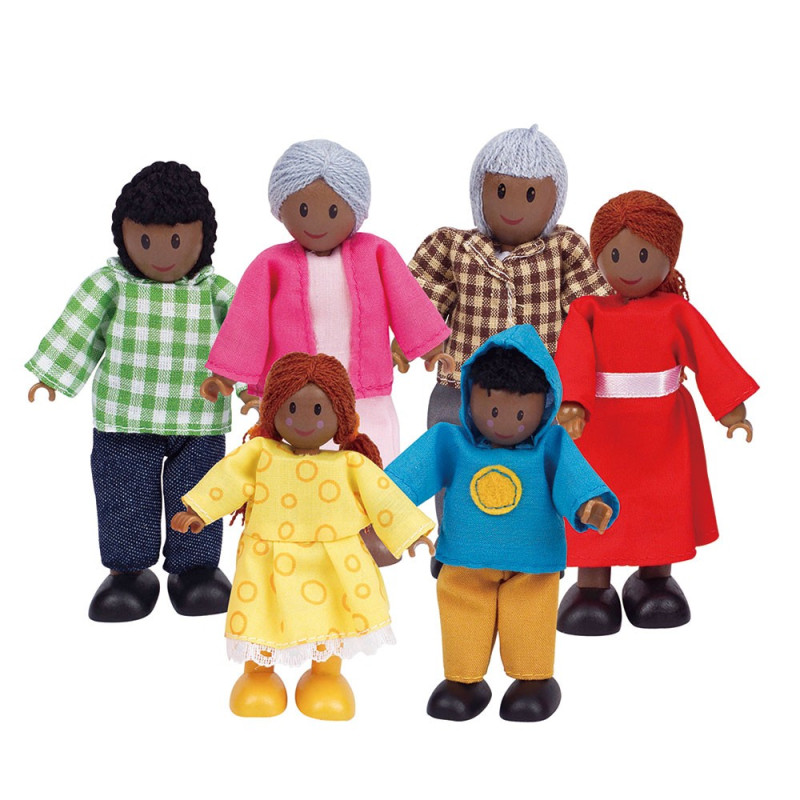 Hape Afrikaans Family Doll House