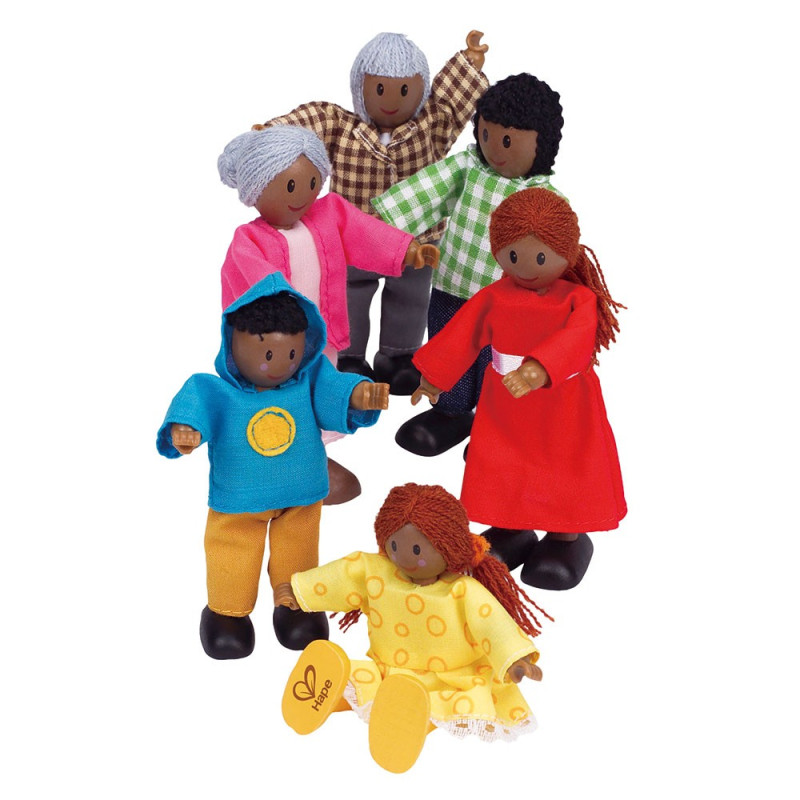 Hape Afrikaans Family Doll House