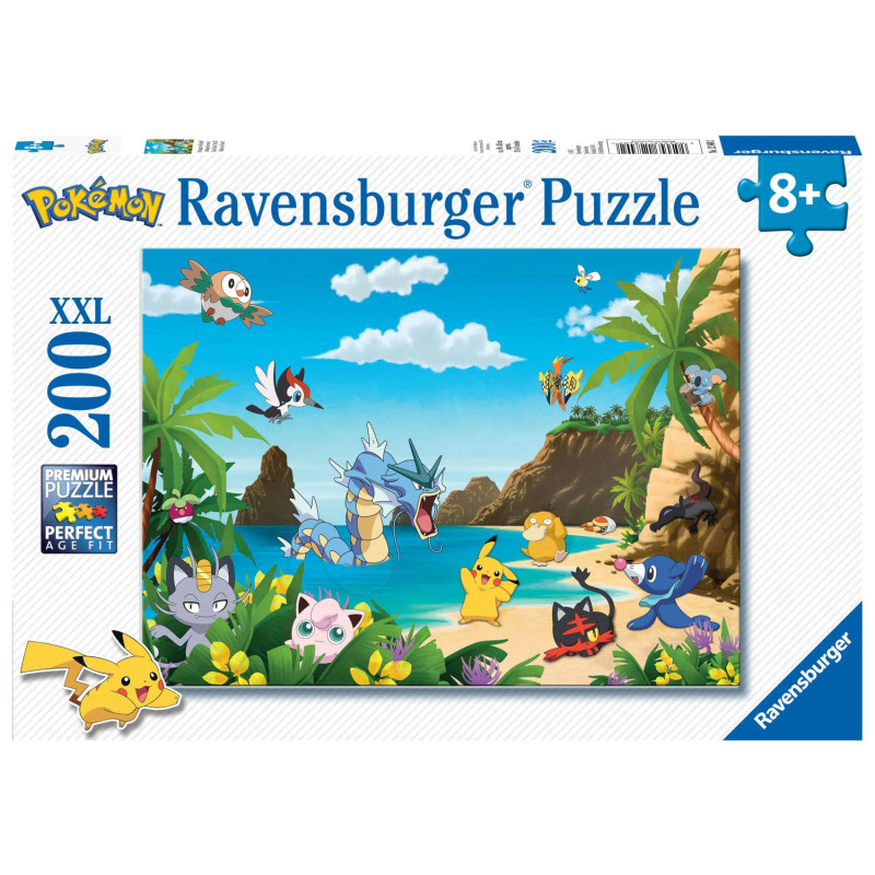 RAVENSBURGER Pokemon Puzzle, 200pcs. XXL