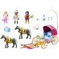 Playmobil Princess 70449 Calèche et couple royal