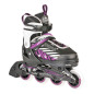 Hudora Speed Skates Mia Black / Purple, size 34-40