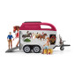 Schleich Adventure with Car and Horse Trailer 42535