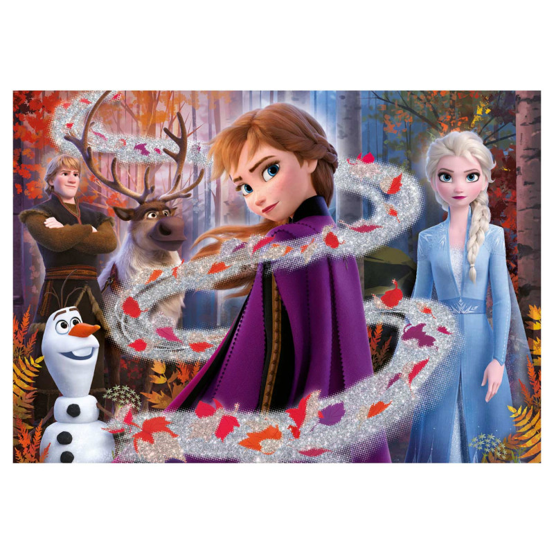 Clementoni Glitter Disney Frozen 2 Puzzle, 104st.