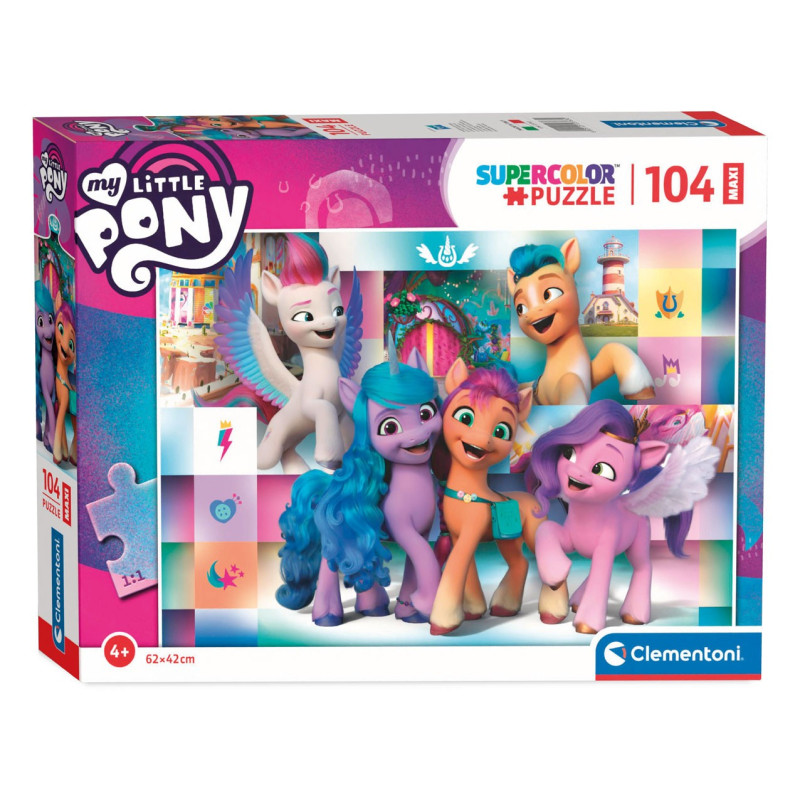 Clementoni Maxi Puzzle My Little Pony Laughing, 104pcs. 23763