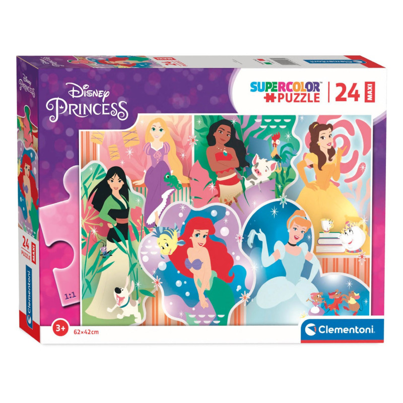 Clementoni Maxi Puzzle Disney Princess, 24pcs. 24232