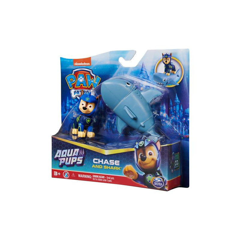 Pack 2 Figurines Paw Patrol Aqua Pups Modèle aléatoire