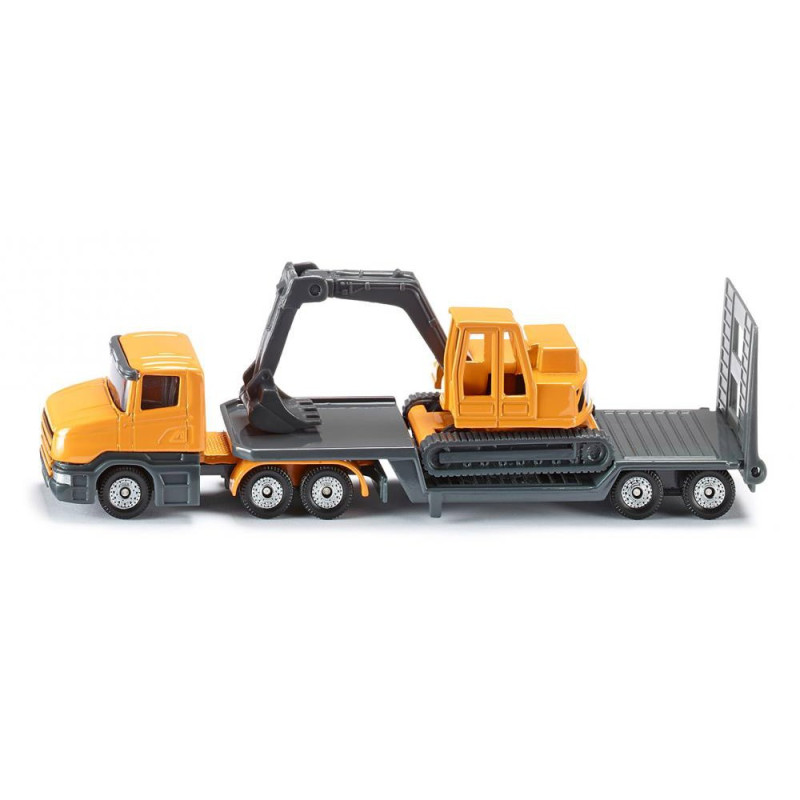 1611 SIKU low loader with Digger 1:64