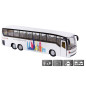 Kids Globe Die-cast Bus with Light and Sound, 19cm