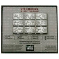 EUREKA Steampunk Brain Puzzles Gray, 9 pieces.