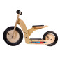 EUREKA Acrobat Wooden Step Bike, 2 in 1