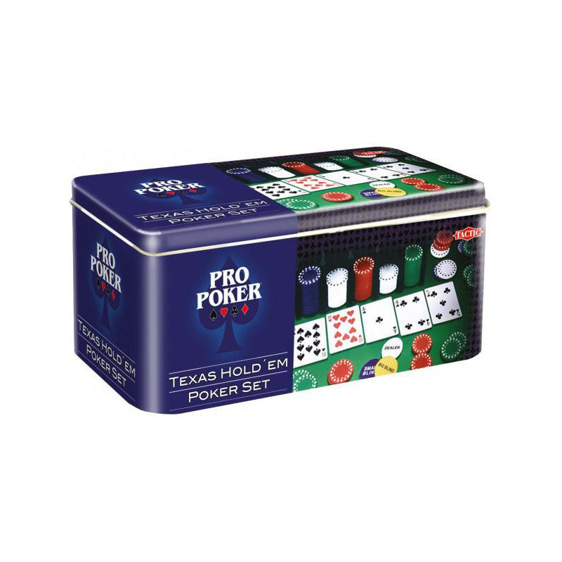 TACTIC Pro Poker Set Texas Hold& 39 em