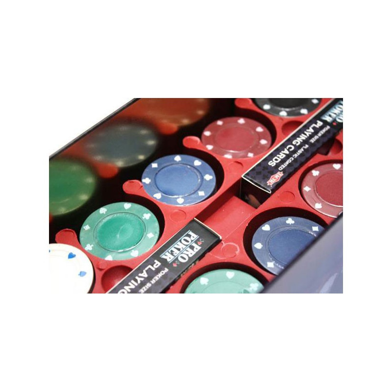 TACTIC Pro Poker Set Texas Hold& 39 em