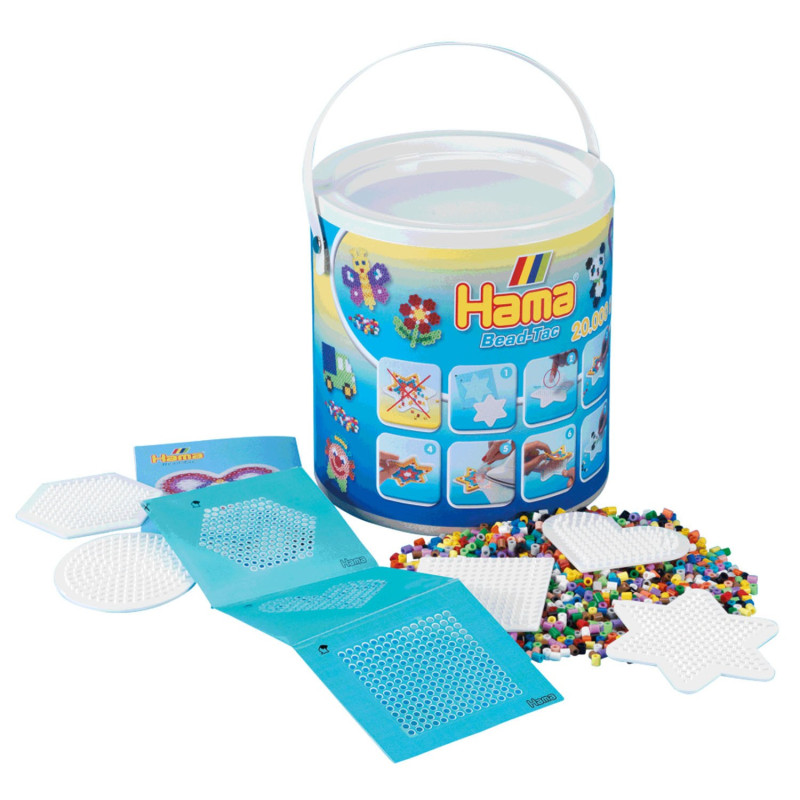 Hama Bead-Tac Iron-on bead set in Emmer, 20,000 pcs.