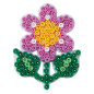 Hama Ironing Beads-Flower Sign