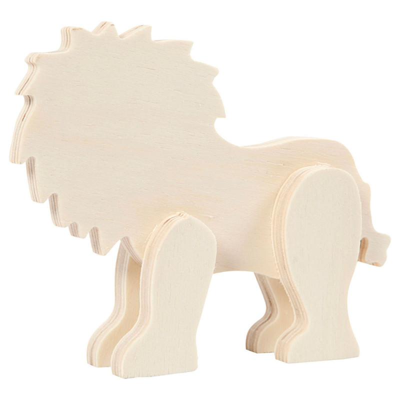 CREATIV COMPANY Wooden Figure Animal - Lion