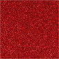 CREATIV COMPANY Iron-on Foil Glitter Red, A5