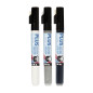 CREATIV COMPANY Acrylic Paint Marker Set - Black, Off White, Rain Gray, 3 pieces.