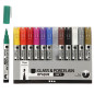 CREATIV COMPANY Glass & Porcelain markers, 12 pcs.