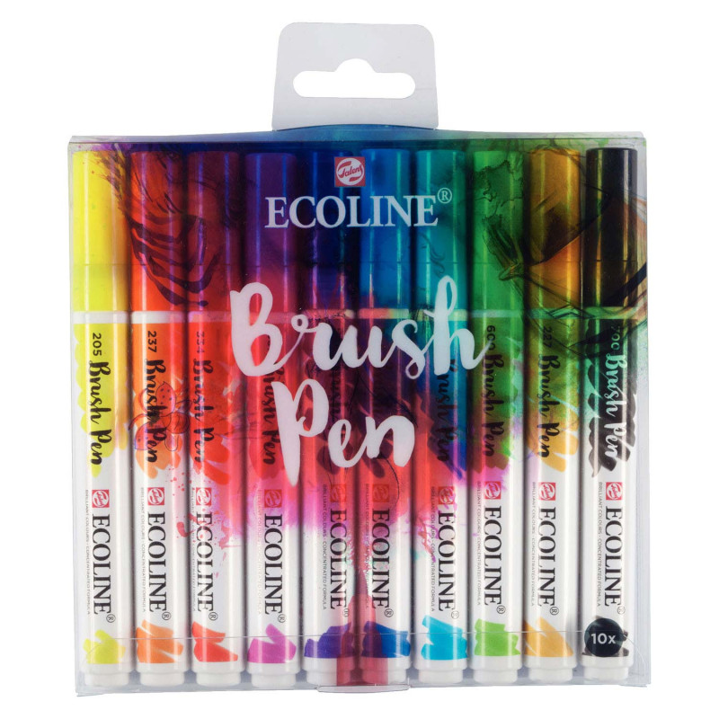 TALENS Tals Ecoline Brush Pen, 10pcs.