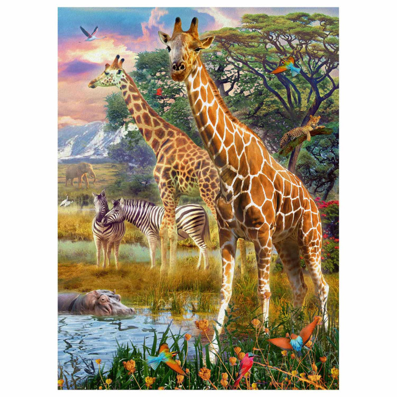 RAVENSBURGER Colorful Savannah, 150pcs. XXL