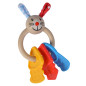 Eichhorn Baby Wooden Teether Rabbit