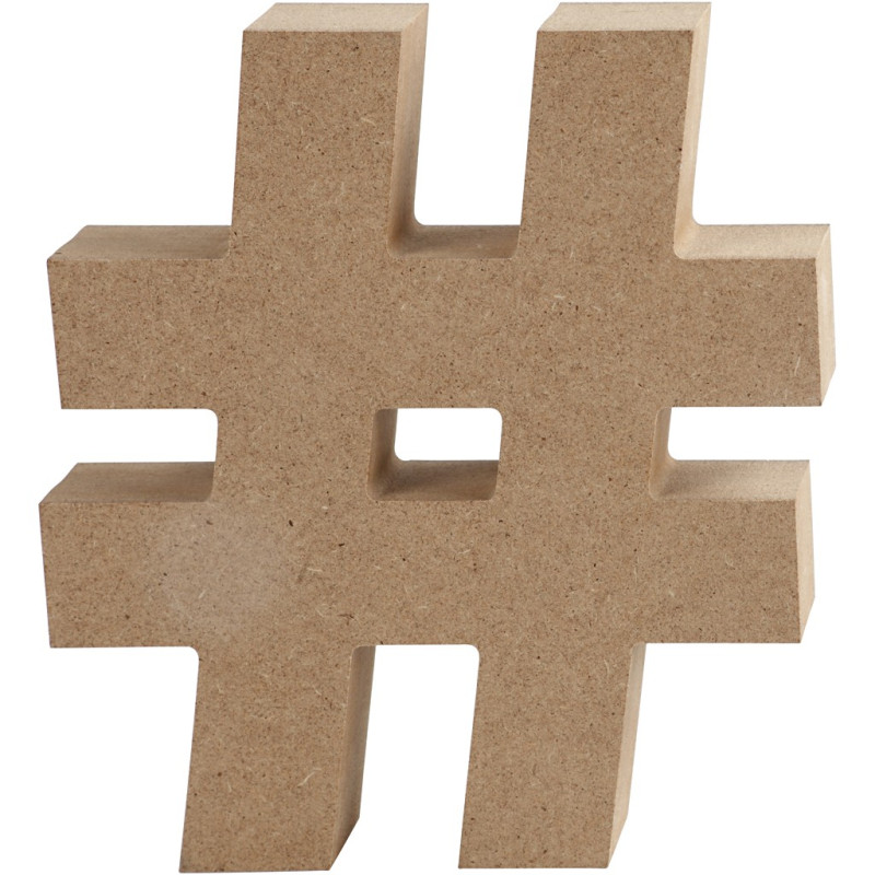 Creativ Company - Symbol  MDF 13cm, 1pc. 56309