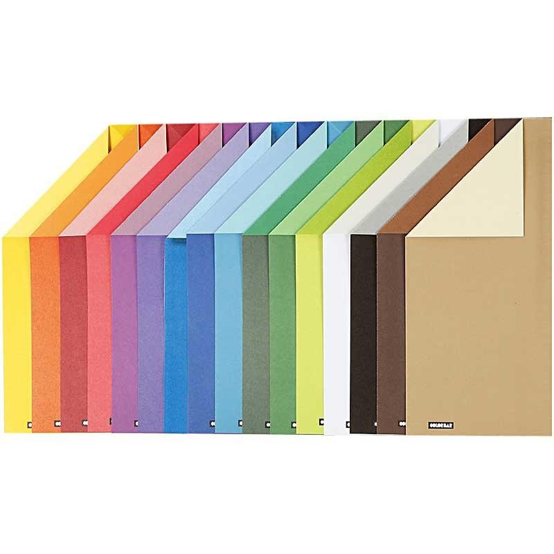 Creativ Company - Color Bar Paper Color A4 100gr, 16 Sheets 25820