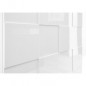 Buffet 3 Portes - Blanc Laque brillant - L181xP42xH84 cm - MILANO