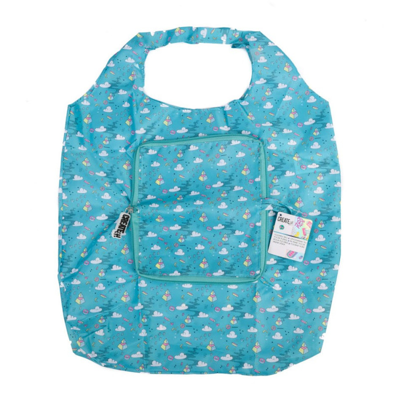 Create It! Foldable Shopper - Turquoise 84356B