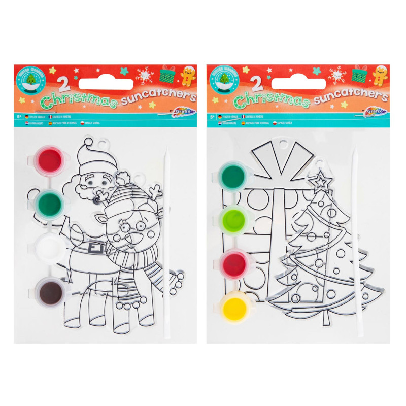 Grafix - XMAS Window Hangers Christmas 800012